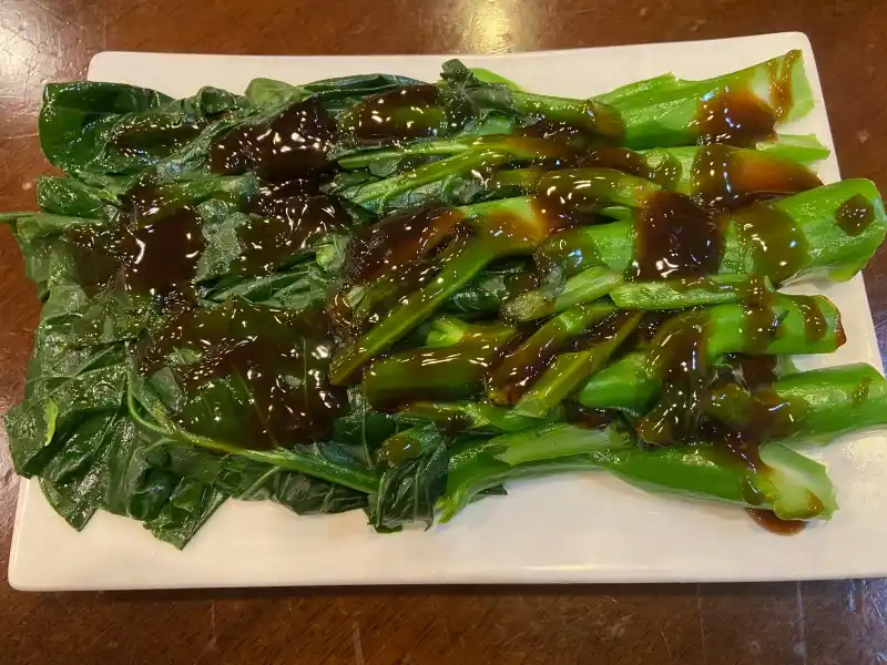 蠔油中國芥蘭 Chinese Broccoli with Oyster Sauce 